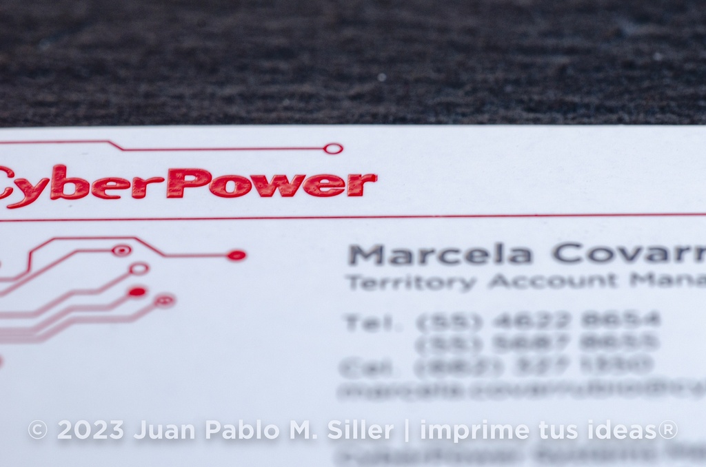 Detalle tarjeta CyberPower